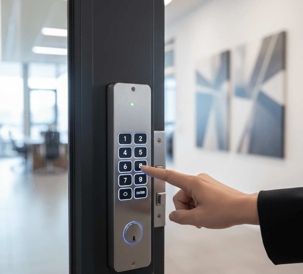 teclado numerico abre puertas